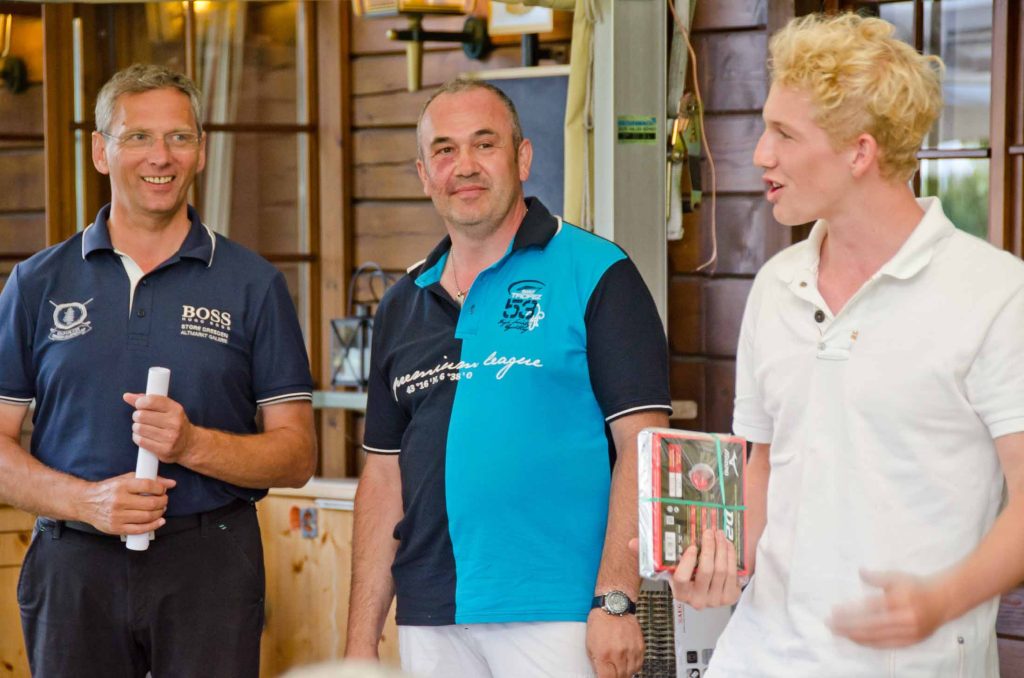 Siegerehrung - 1. Mittwochsbecher 2013 in Ullersdorf