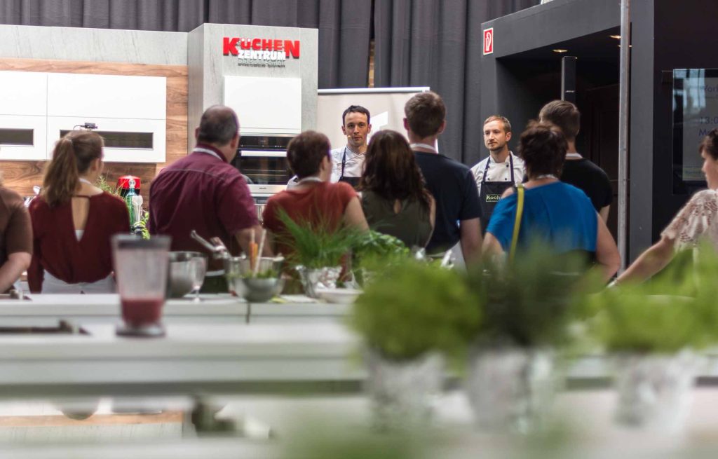 Das Küchenzentrum Dresden bei den Genusswelten 2016