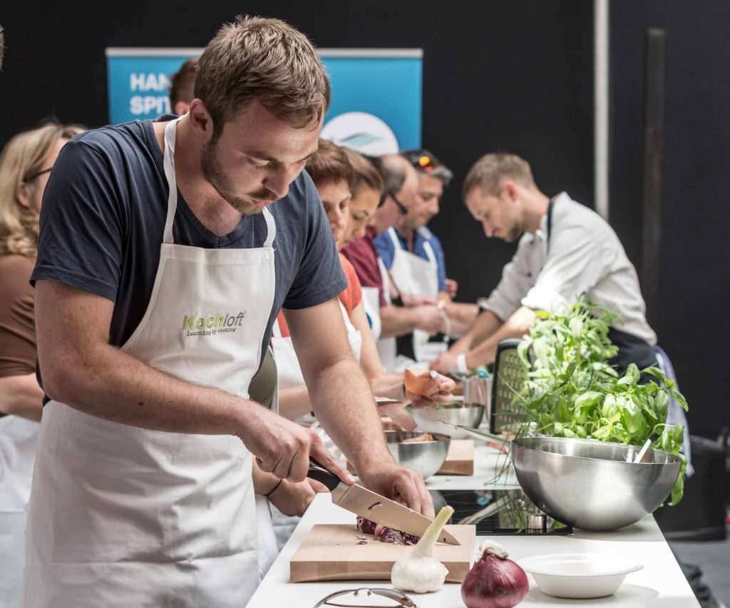 Das Küchenzentrum Dresden bei den Genusswelten 2016