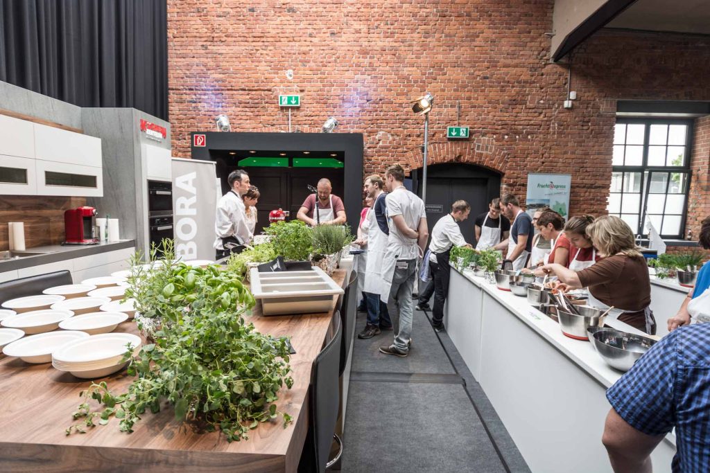 Das Küchenzentrum Dresden bei den Genusswelten 2016