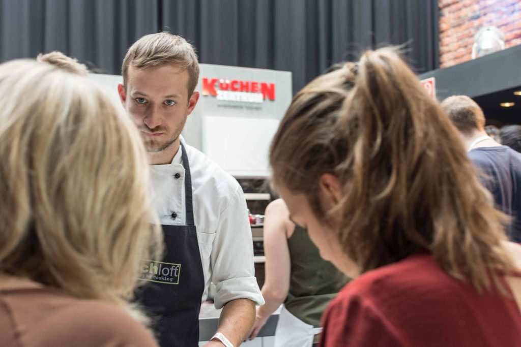 Das Küchenzentrum Dresden bei den Genusswelten 2016