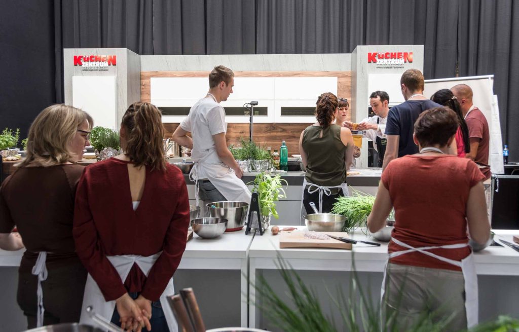 Das Küchenzentrum Dresden bei den Genusswelten 2016