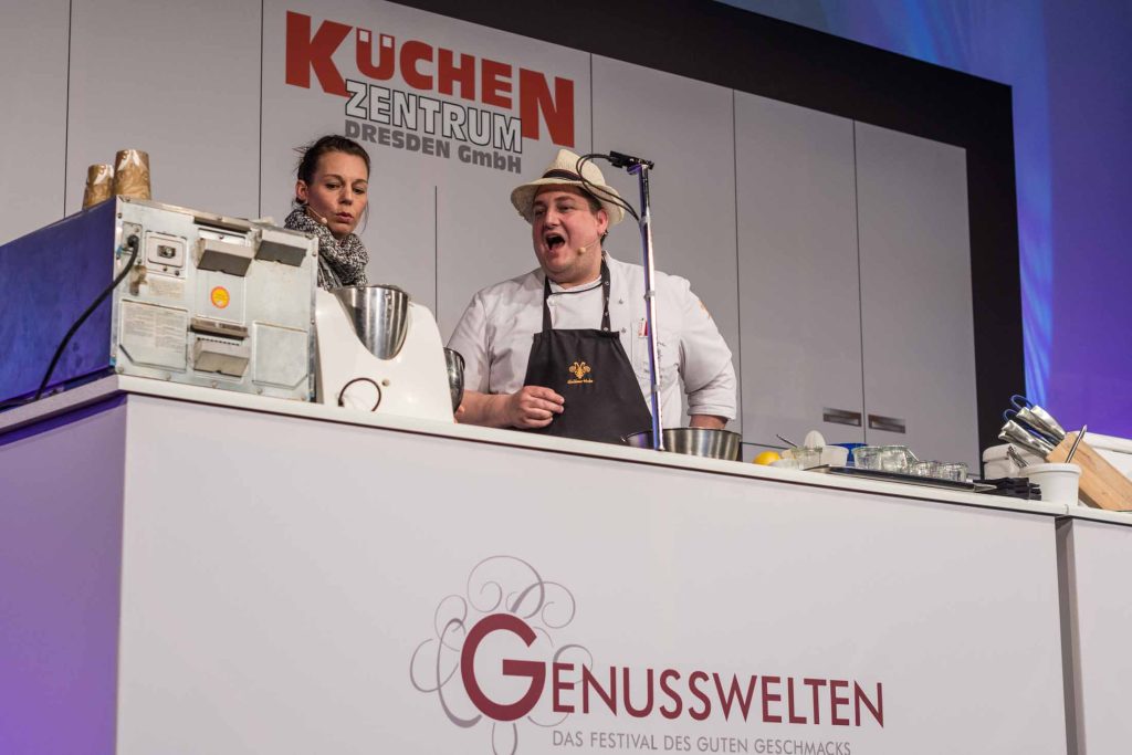 Das Küchenzentrum Dresden bei den Genusswelten 2016