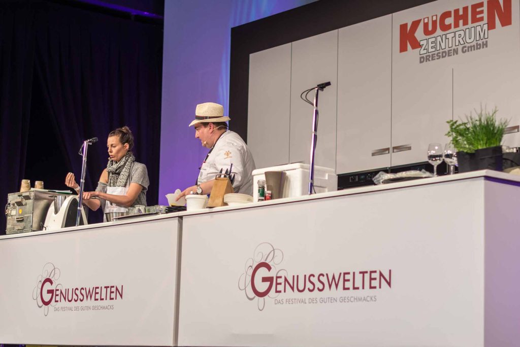 Das Küchenzentrum Dresden bei den Genusswelten 2016