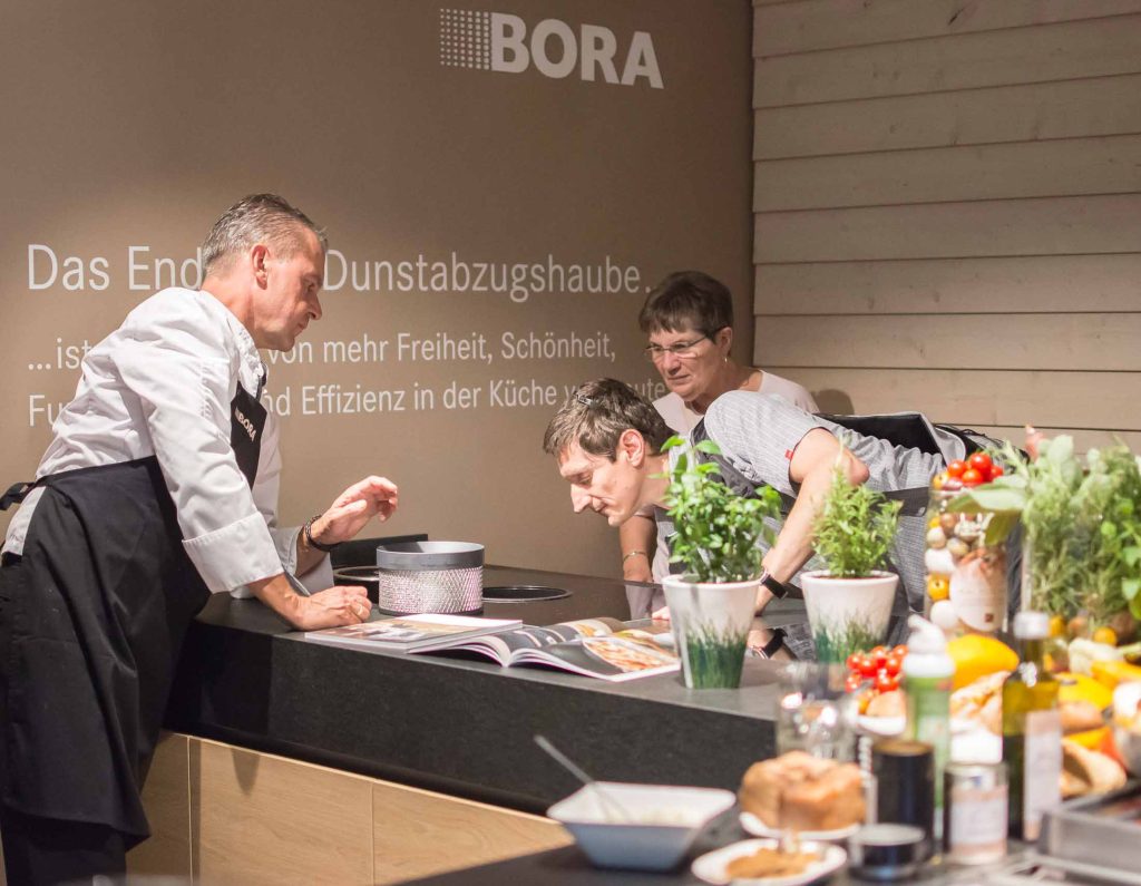 Eröffnung des BORA-Kompetenzzentrums im Küchenzentrum Dresden